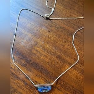 Kendra Scott Abalone Adjustable Necklace